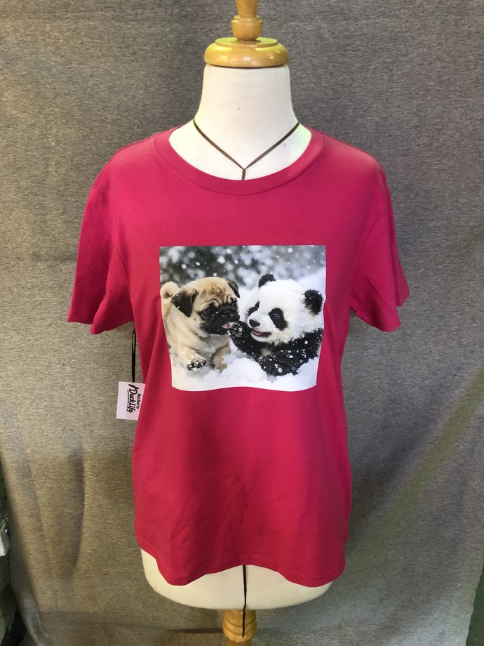 Custom caricature t-shirt printed in Brisbane by DuckLife
